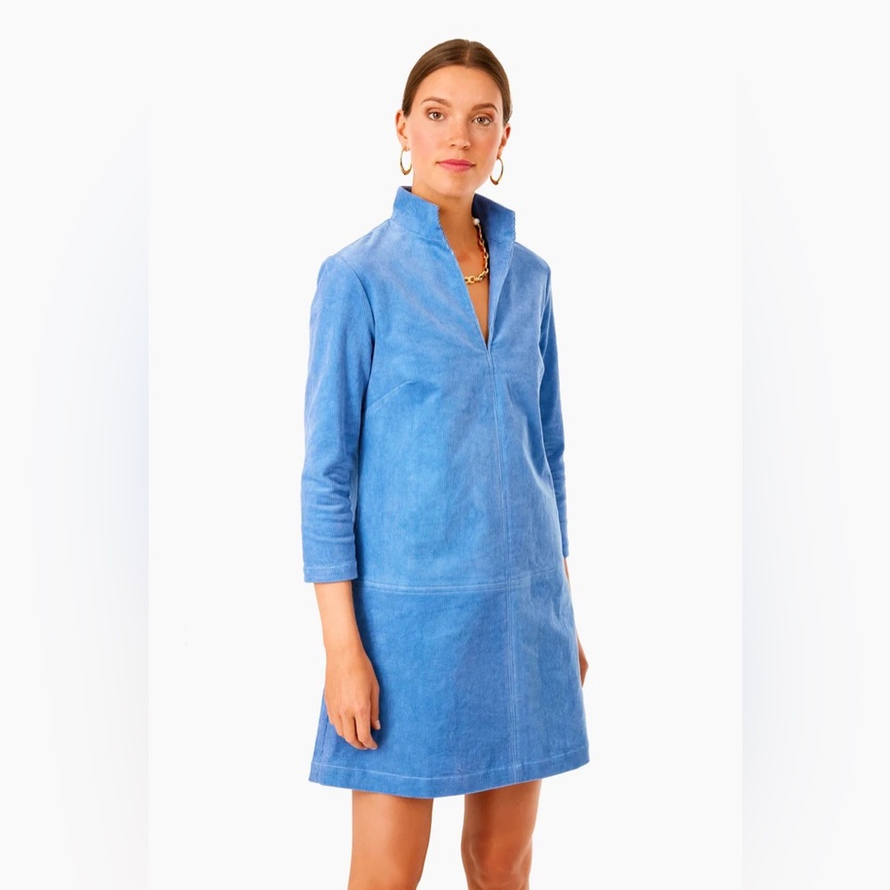 Dutch Blue Corduroy Clifton Dress- Size S